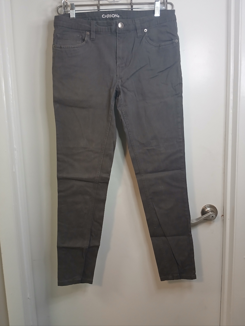 Carbon Freedom Flex Charcoal Gray Skinny Jeans 32/32 Like New!